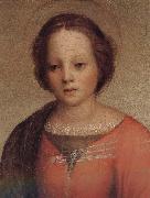 Andrea del Sarto Mary in detail oil on canvas